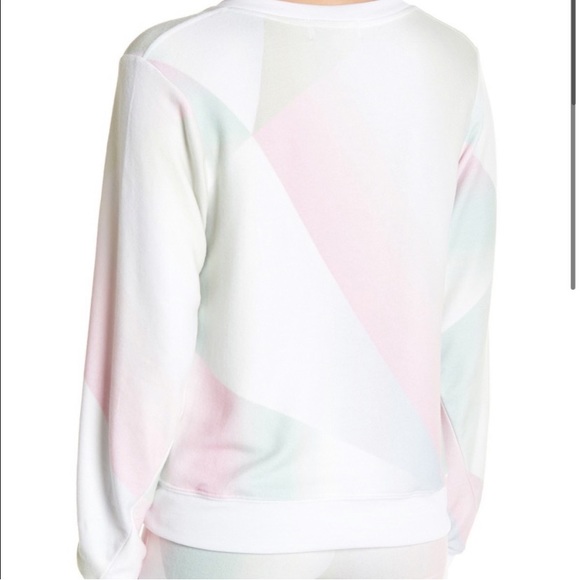 Wildfox Kaleidoscope Sweatshirt Baggy Beach Jumper - Picture 2 of 11